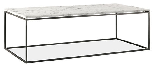 Tyne 48w 24d 15h Cocktail Table - Venatino marble - Image 0