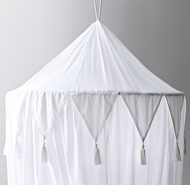 COTTON VOILE PLAY CANOPY - Image 2