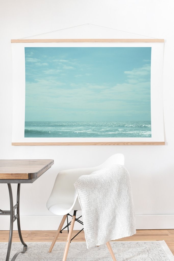 CALIFORNIA DREAMING-oak frame- 40 x 30-with mat - Image 0