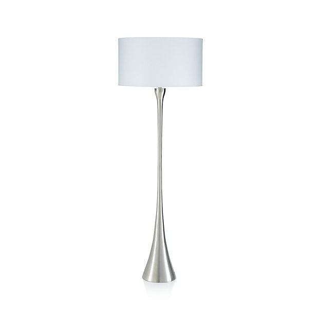 Melrose Nickel Floor Lamp - Image 0