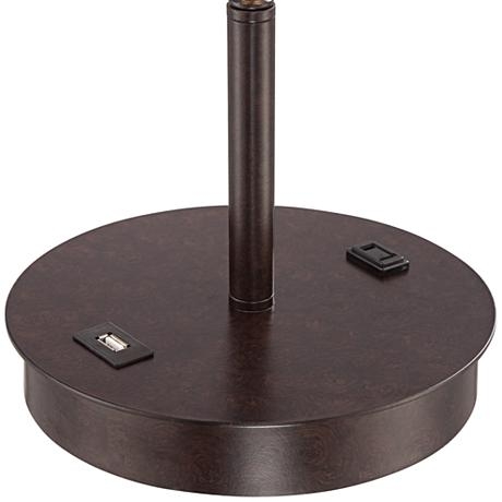 Nikola Metal Table Lamp with USB Port - Image 2