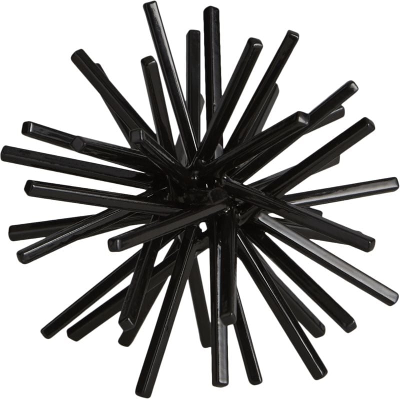Metal small black urchin - Image 0