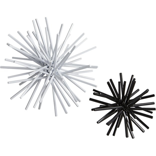 Metal small black urchin - Image 1