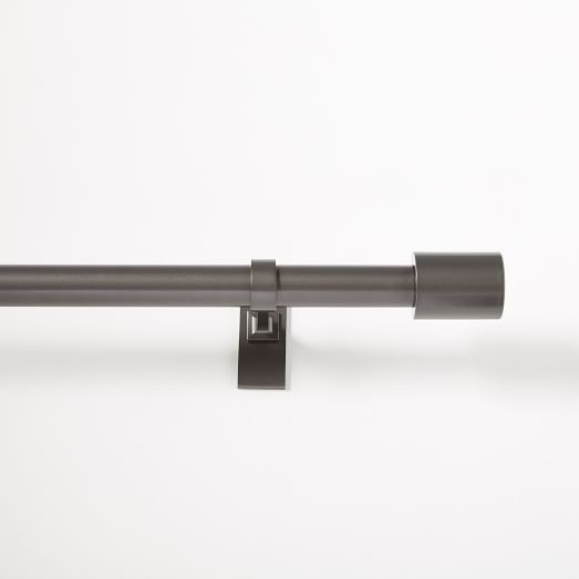 Oversized Adjustable Metal Rod - Gunmetal - Image 0