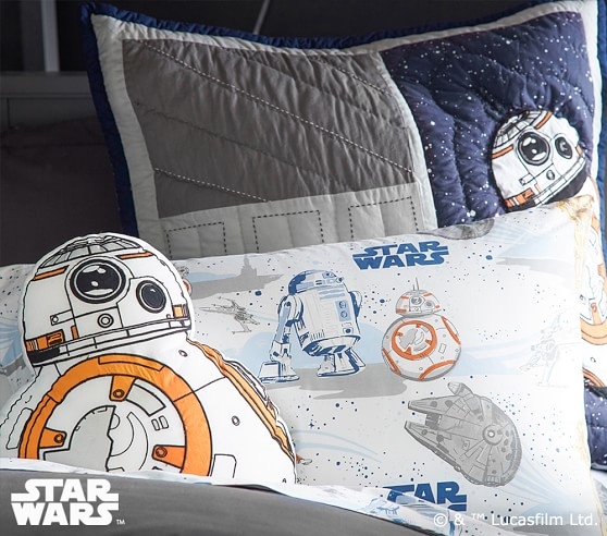Star Wars™ Shaped Decorative Pillows -  R2D2™ SHAPED - Image 1