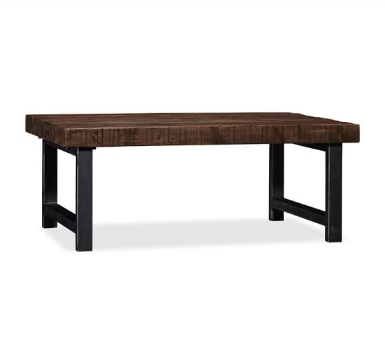 Griffin Reclaimed Wood Coffee Table - 48'' - Image 0