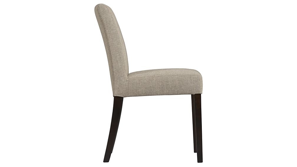 Lowe Khaki Upholstered Dining Chair - Image 1