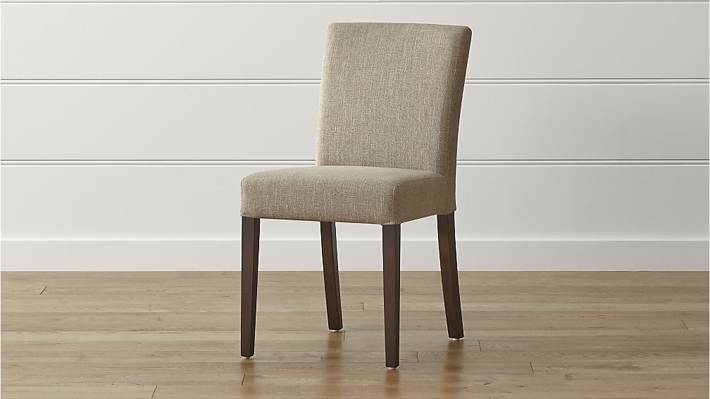 Lowe Khaki Upholstered Dining Chair - Image 3