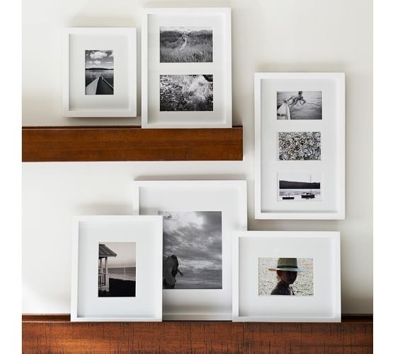Gallery in a Box - Modern White Frames - Set of 6 - Image 2