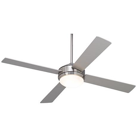 Courier Brushed Nickel Ceiling Fan - Image 0