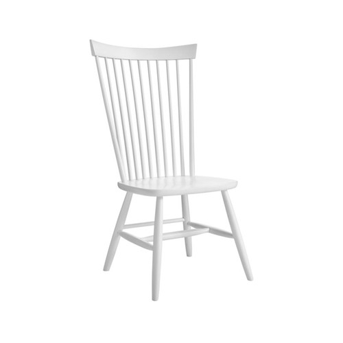 Marlow II White Wood Dining Chair - Image 0