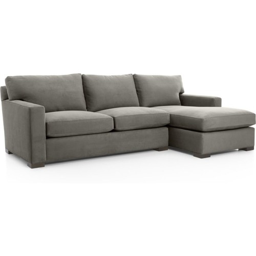 Axis II 2-Piece Sectional Sofa - Douglas, Charcoal - Image 0