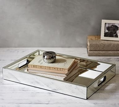 Colby Mirrored Tray - Image 0