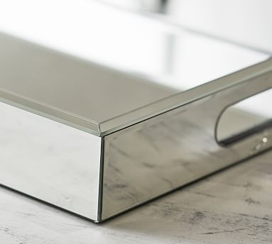 Colby Mirrored Tray - Image 1