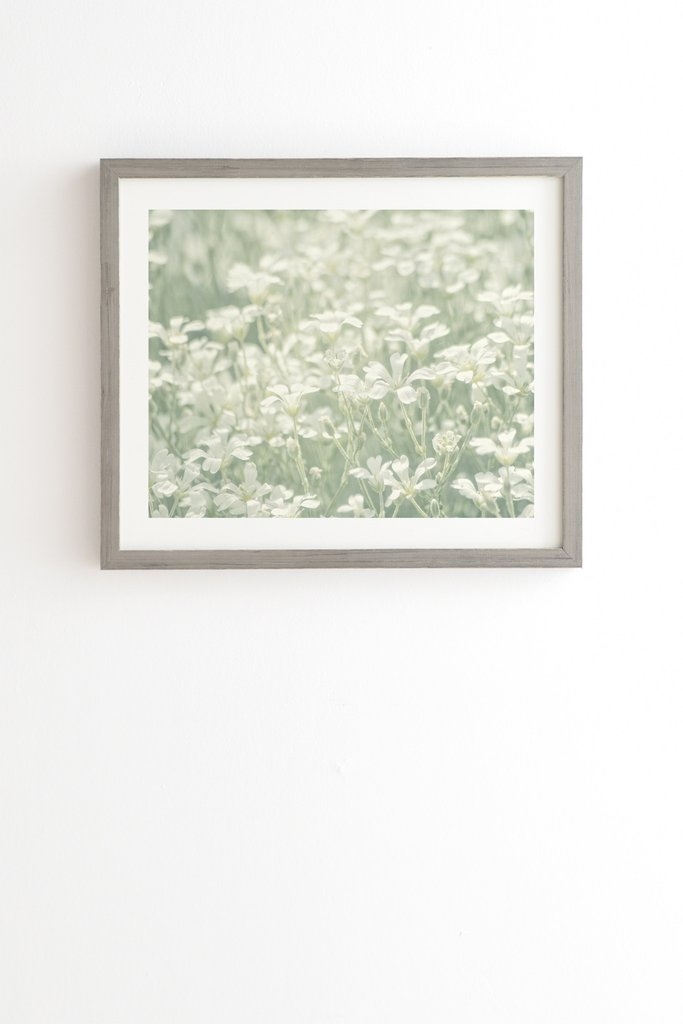 INTERLUDE Framed Wall Art - 19x22 / Weathered gray - mat - Image 0