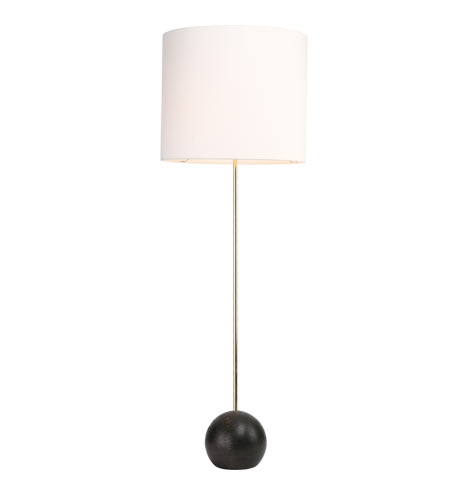 Stand Drum Shade Floor Lamp - Image 1