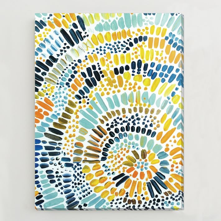 Minted for west elm - Sun Drops - 30"w x 40"l - Unframed - Image 0