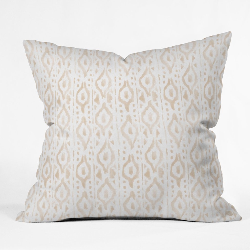 DESERT LINEN Throw Pillow - 16" x 16" - Polyester Insert - Image 0