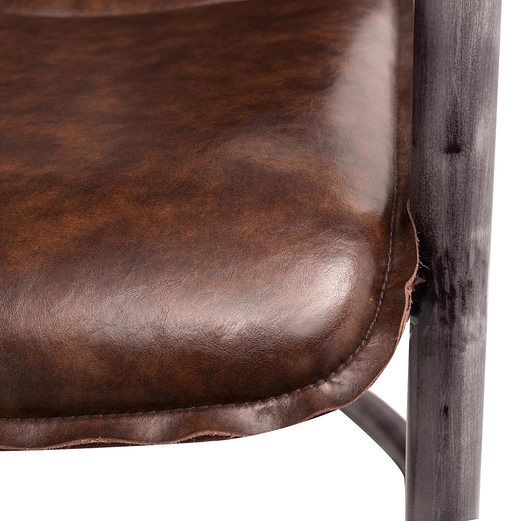 Caden Brown Chair - Image 5