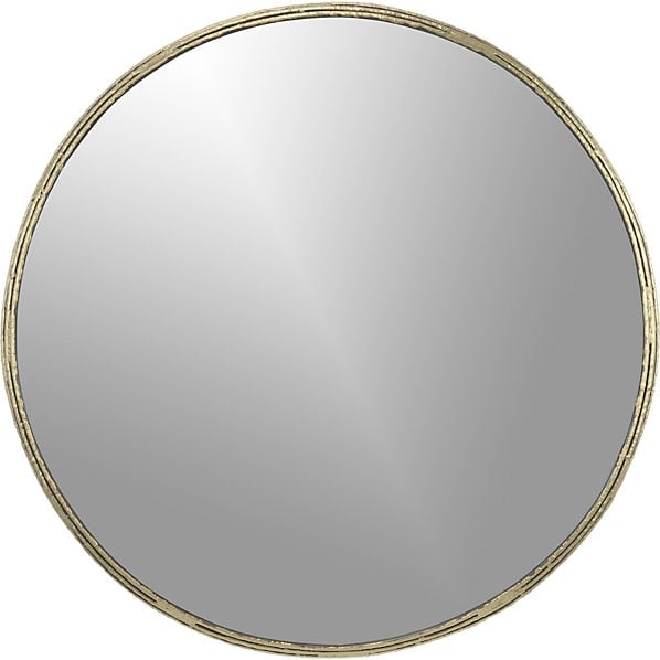 Tork brass dripping 30" wall mirror - Image 0
