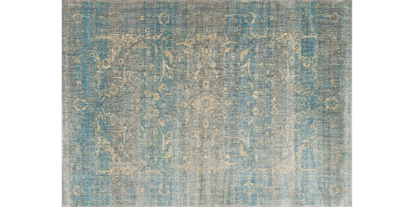 AF-10 LT. BLUE / MIST Rug - 6'7" x 9'2" - Image 0