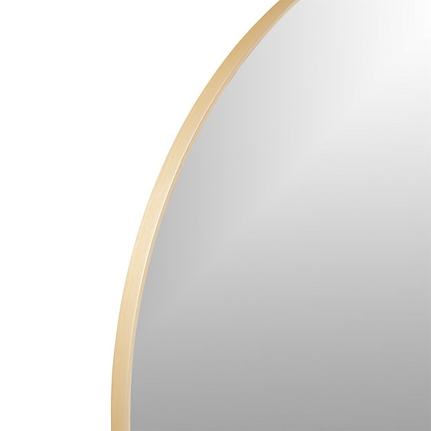 Infinity Brass Round Wall Mirror 36" - Image 2