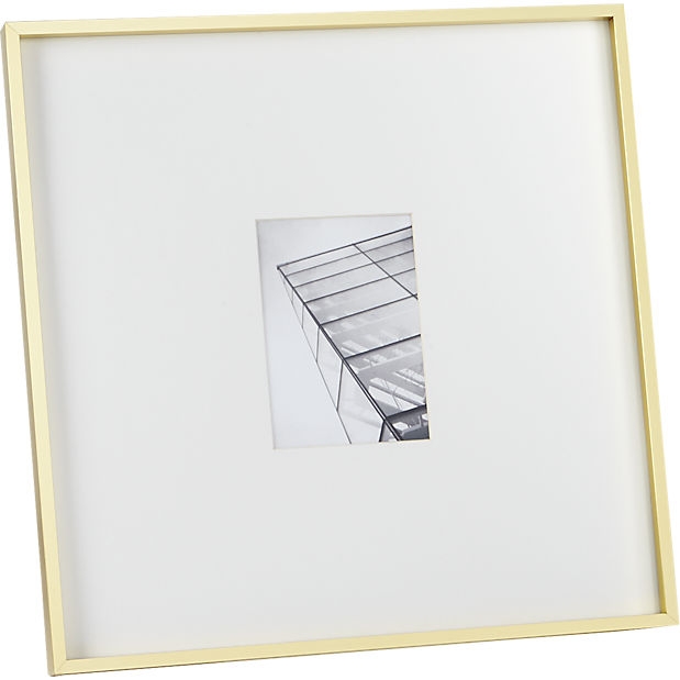Gallery brass picture frame - 5"x7" - Image 0