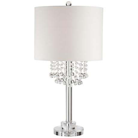 Madlyn Clear Crystal Droplet Table Lamp - Image 0