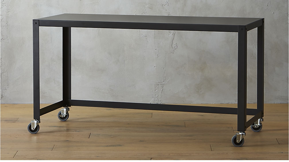 Go-cart carbon rolling console table - Image 4