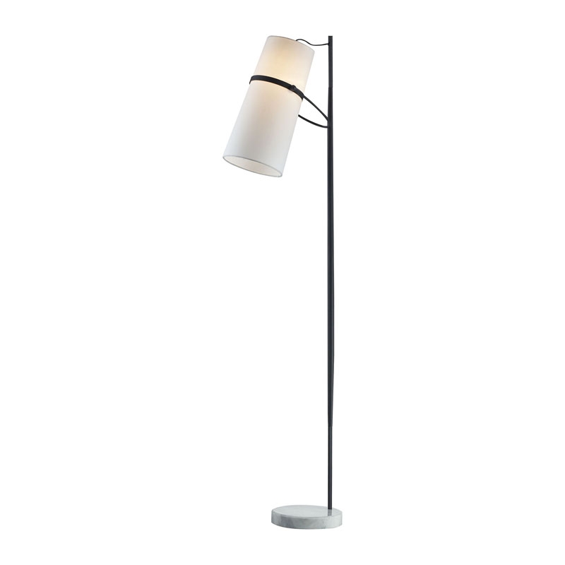 Banded Shade Floor Lamp - Image 0