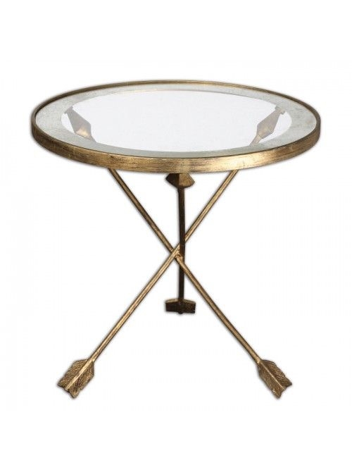 Aylen Glass Top Accent Table - Image 0