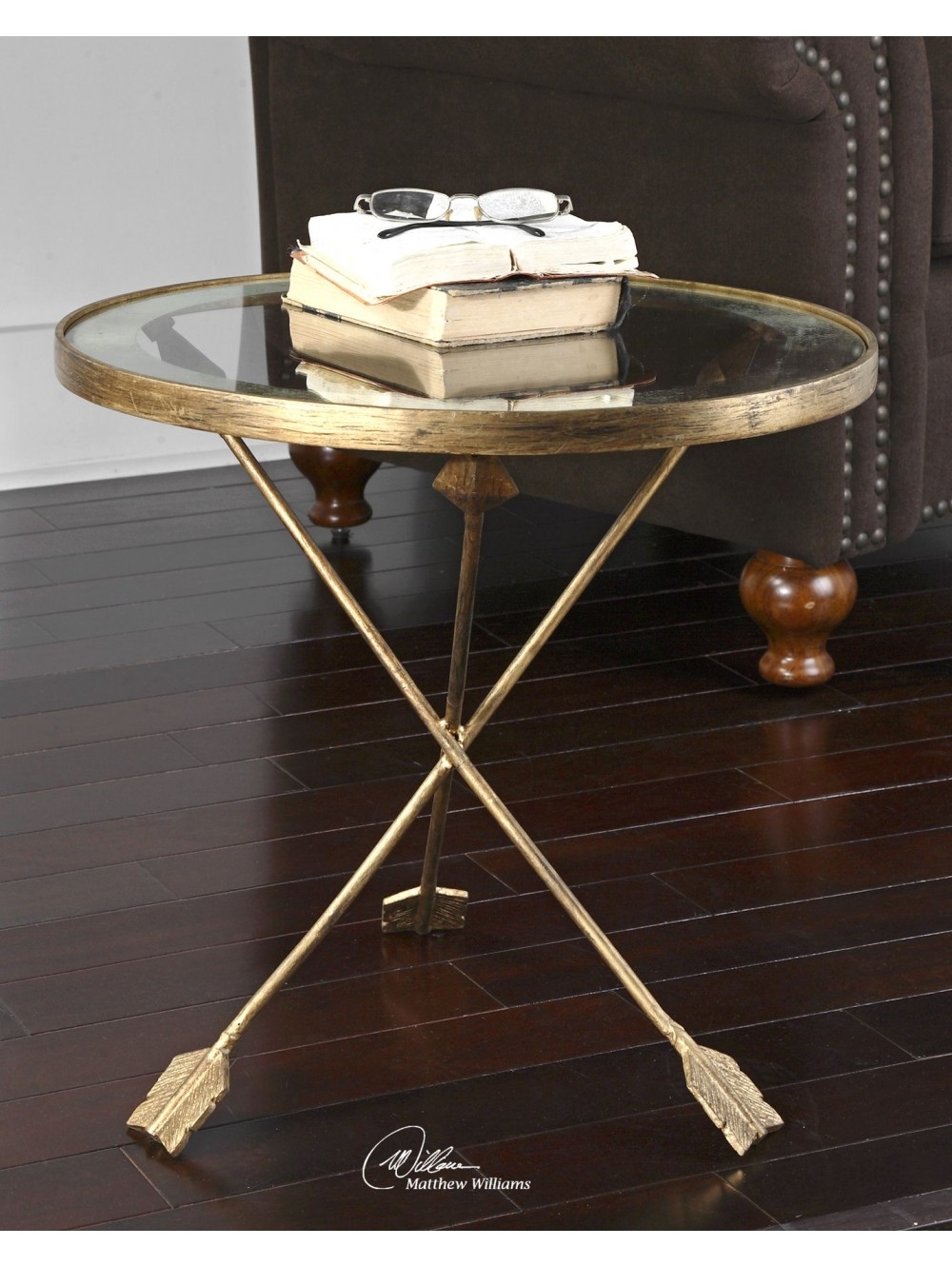 Aylen Glass Top Accent Table - Image 4