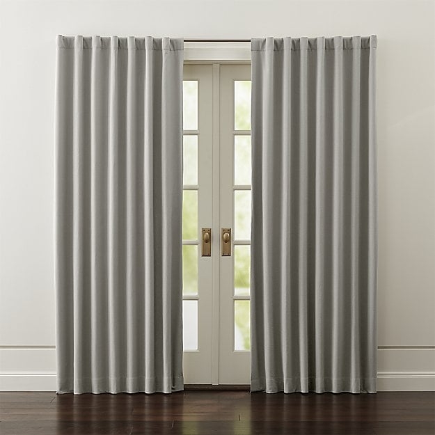 Wallace Blackout Curtain Panel - 84" - Grey - Image 3