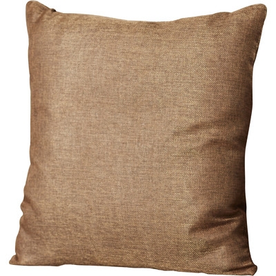 Wayfair Basics 18" Throw Pillow - Setof 2 - Poly Fill - Brown - Image 1