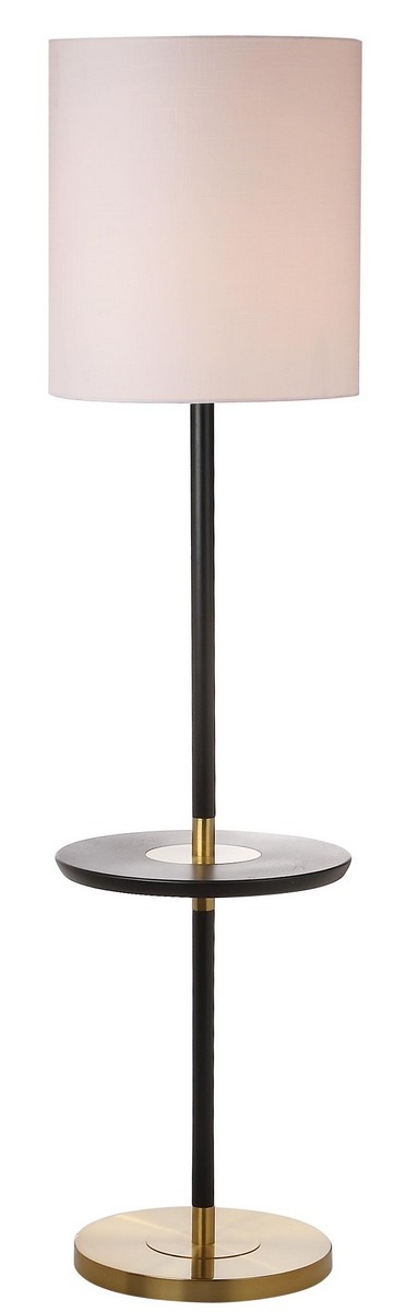 Janell 65-Inch H End Table Floor Lamp - Black - Arlo Home - Image 2