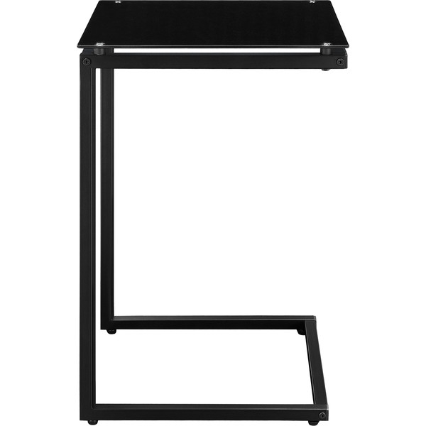C Shaped End Table - Black - Image 0