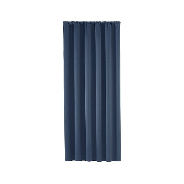 Taylor 50"x84" Midnight Blue Curtain Panel - Image 2