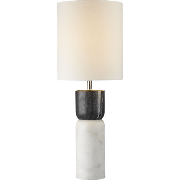 Stacked Marble Table Lamp - Image 0
