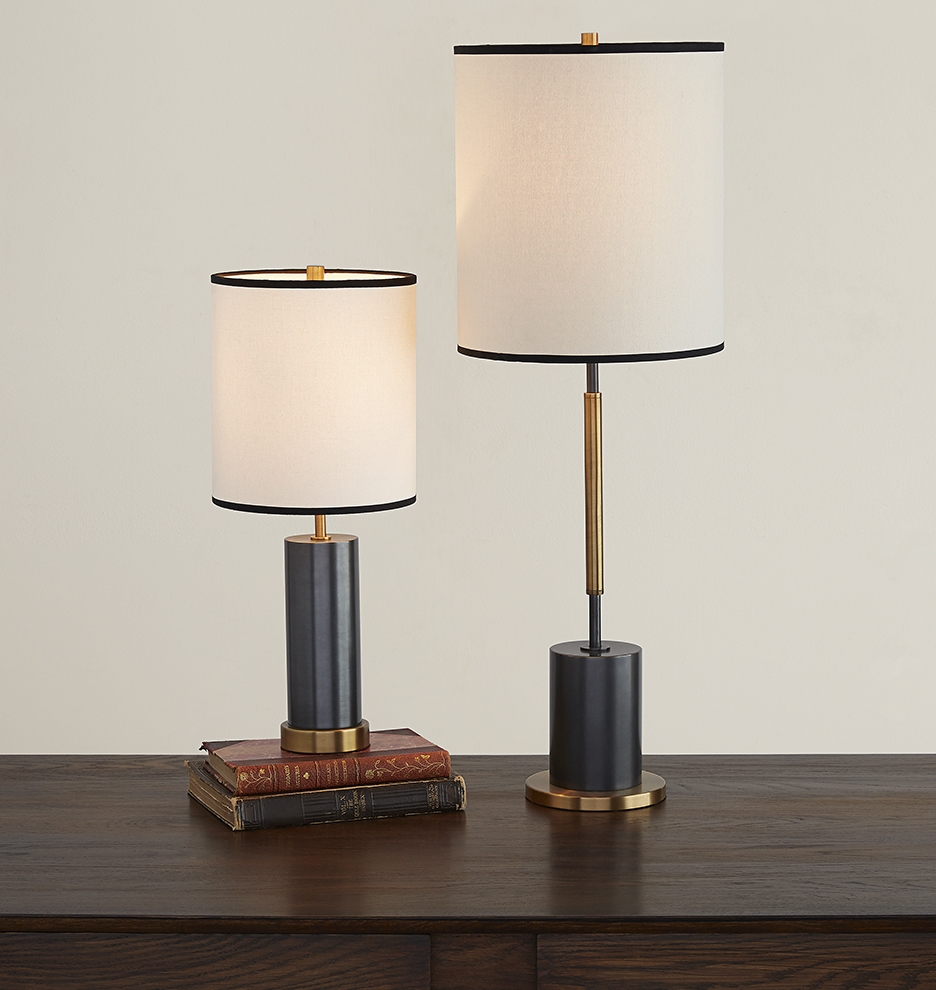 CYLINDER TALL TABLE LAMP - Image 1