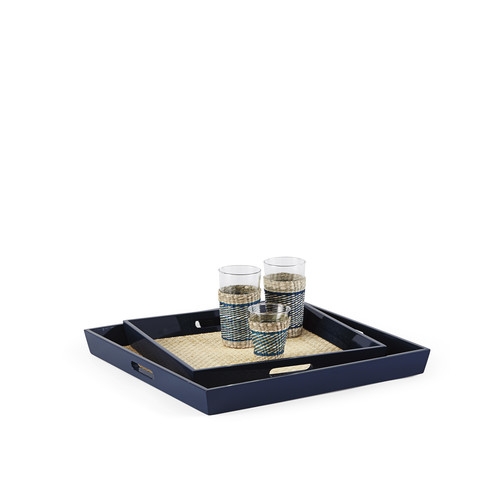 Lacquer Rattan Tray - Image 0