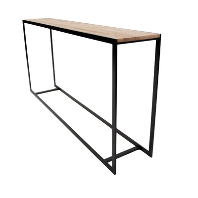 Ansted Console Table - Flat Iron/Maple - Image 2