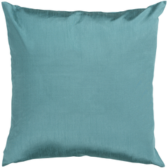 Solid Luxe Pillow - 18''x 18" - Down Filler - Image 0