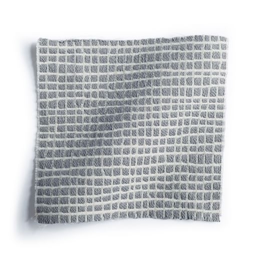 Fabric By The Yard - Crossweave - Crossweave, Steel/Ivory - Image 0