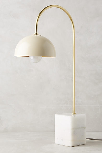 Winding Course Table Lamp - Cream - Image 0