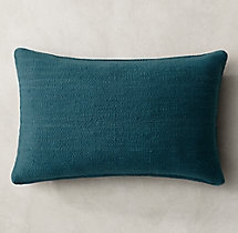 HEATHERED FLATWEAVE PILLOW COVER - LUMBAR - 13" X 21"- insert not included - Image 0