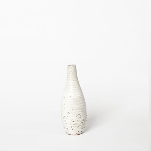Ceramicist Teardrop Vase - White - Image 0