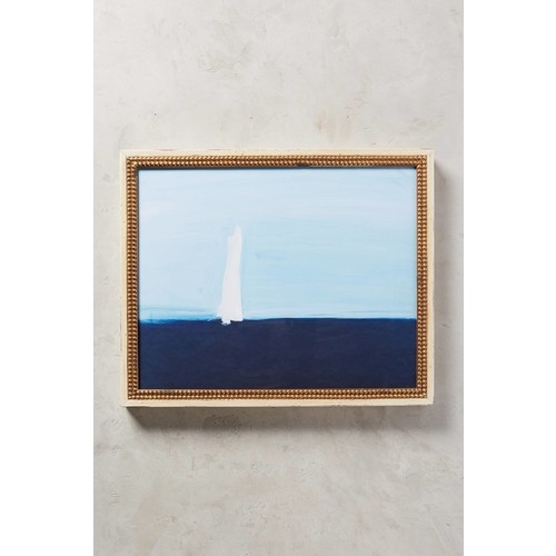 Daniela Orlev For Artfully Walls | Anthropologie Sea Sailboat Wall Art [REGULAR] - Image 0