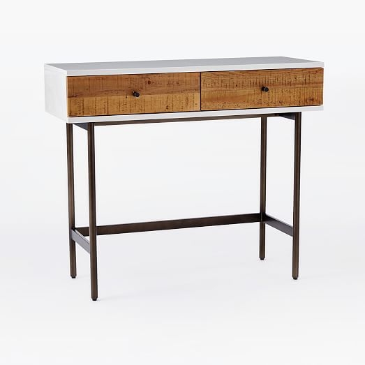 Reclaimed Wood + Lacquer Console - Image 0