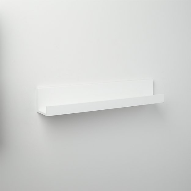 Piano white wall shelf 24" - Image 3