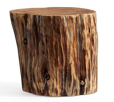 Reclaimed Wood Stump Table, Large - Image 0